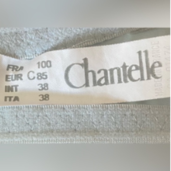 NWOT Chantelle LT BLU/LILAC Unlined Underwire, 38C *P1093 - Picture 6 of 6